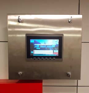 Elektrostatik filtre temizliği otomasyon paneli