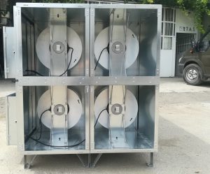Elektrostatik filtre fan duvarı