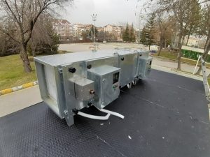 Otomatik yıkamalı elektrostatik filtre grubu